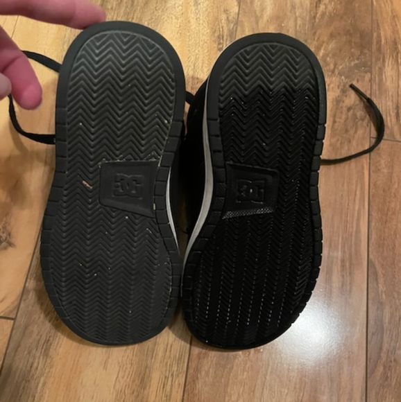 DC toddler size 12 high top shoes - Picture 5 of 5